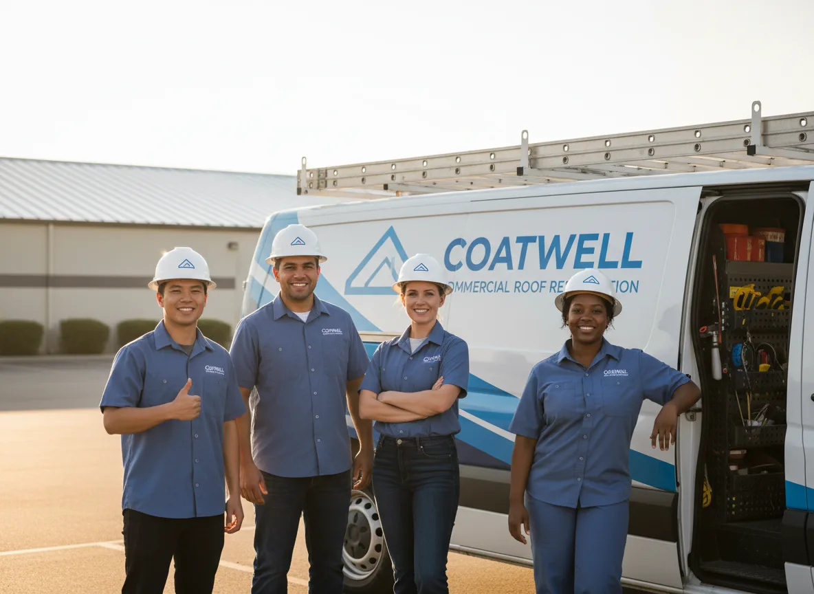 Commercial roof coating company in Unionville, IA